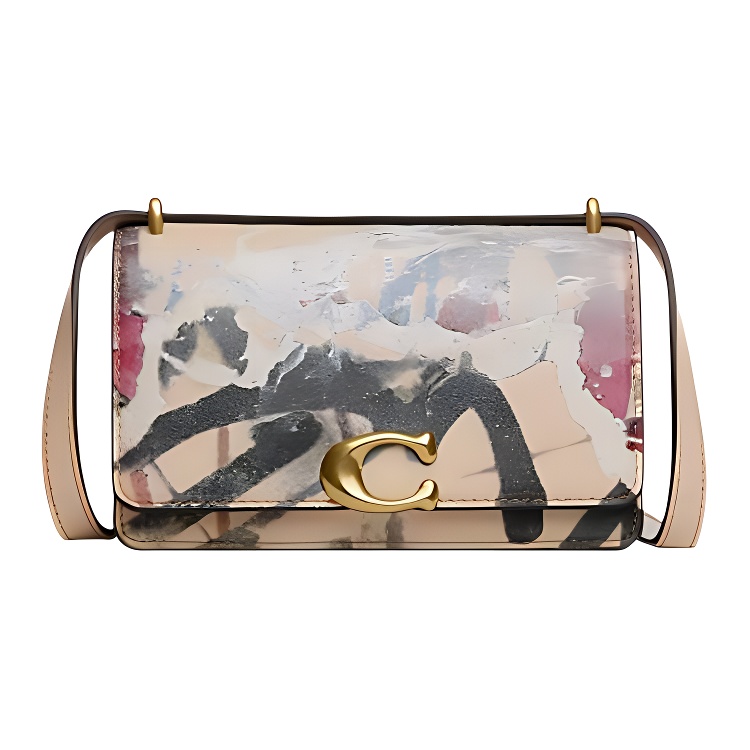 

COACH Сумка через плечо из кожи бандитской коровы