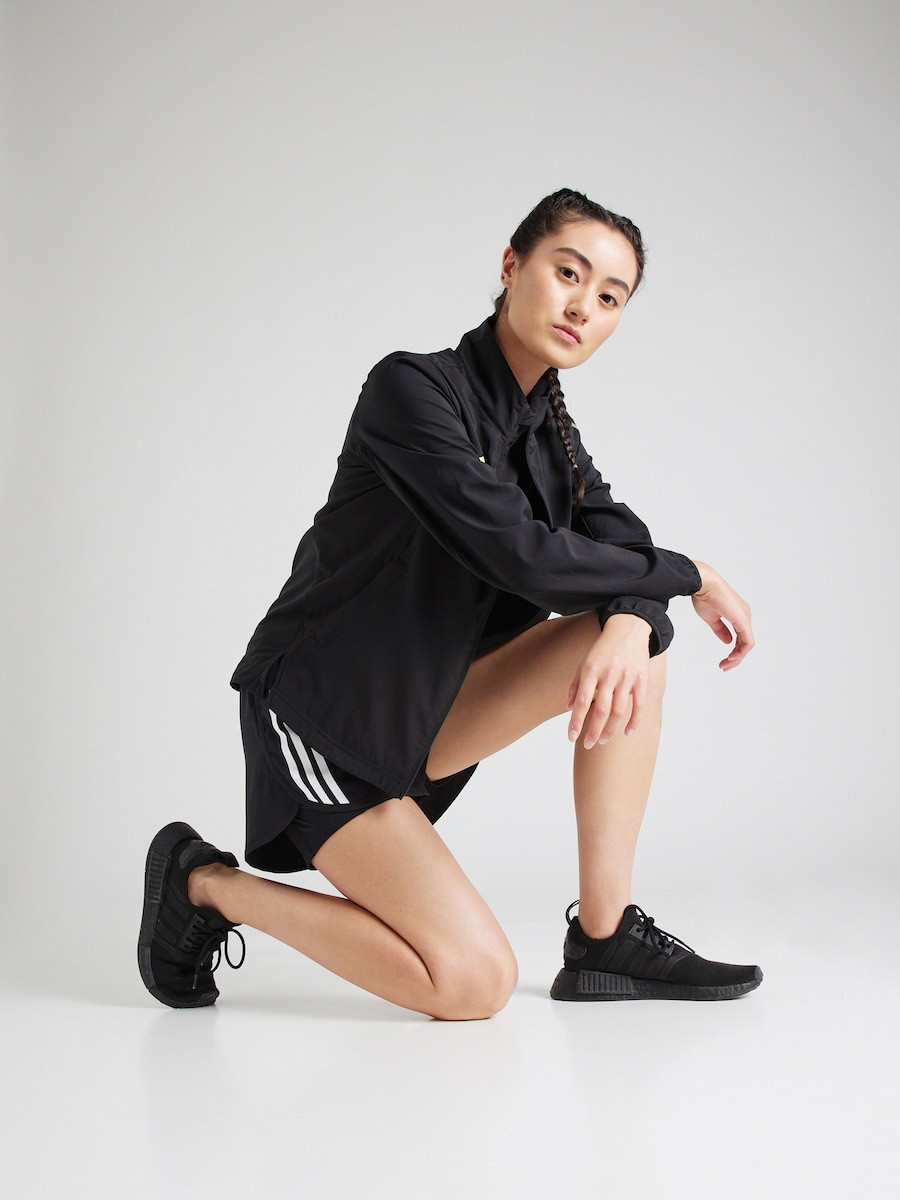 Спортивная куртка ADIDAS PERFORMANCE Adizero Essentials, черный — фото 3