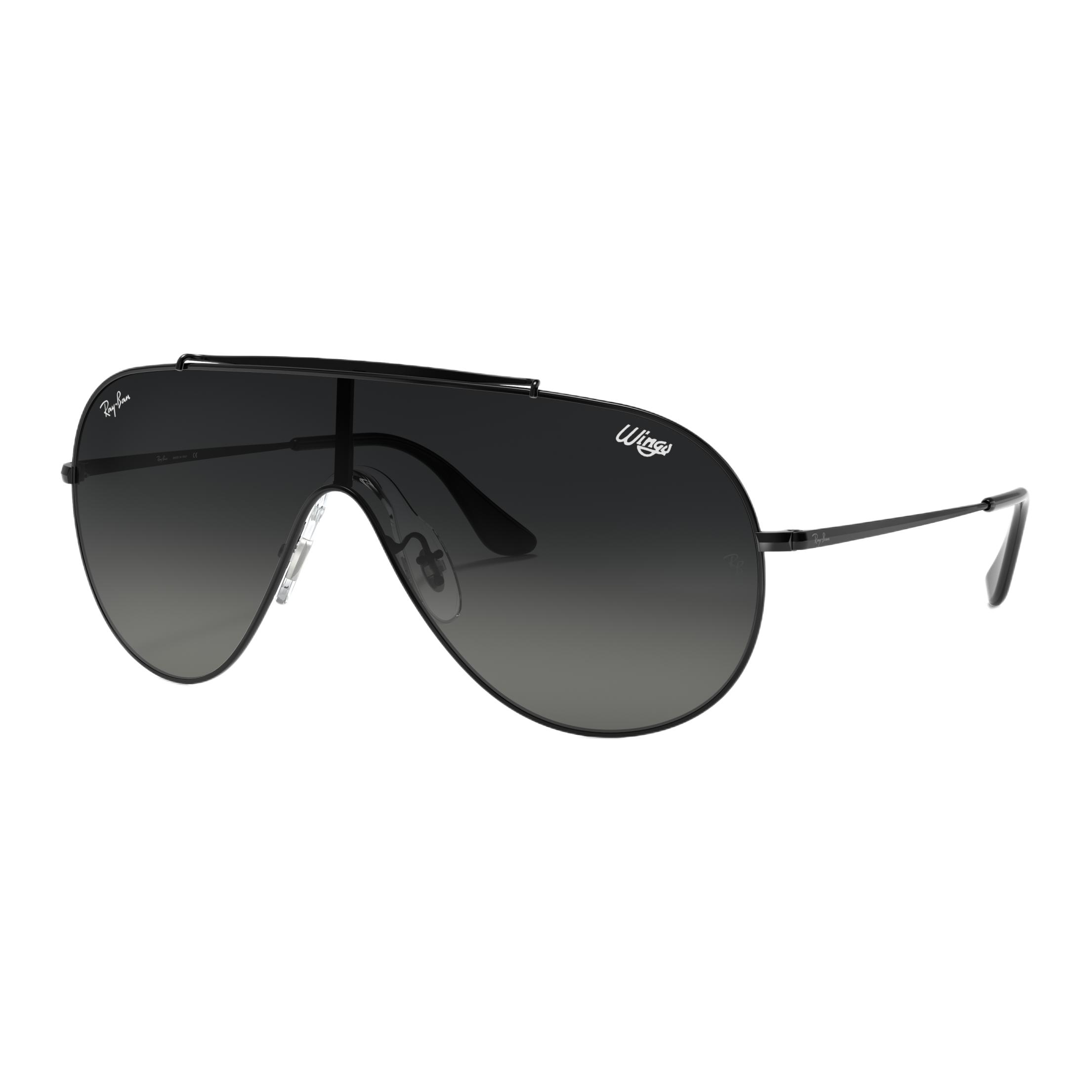 

RayBan Металлические авиаторские солнцезащитные очки унисекс черные, Black