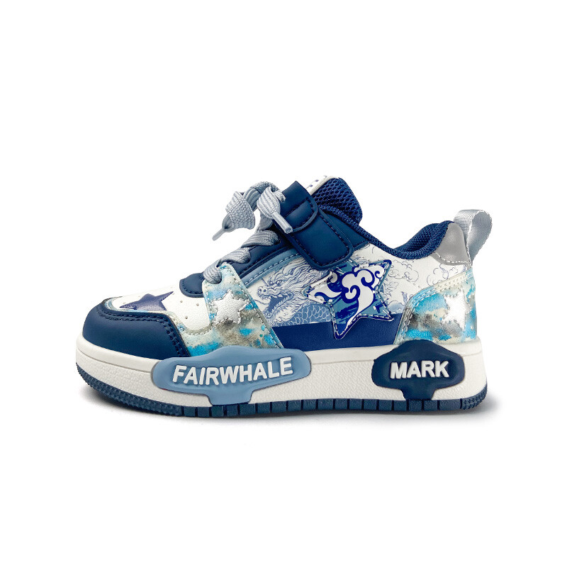 

Кроссовки FAIRWHALE Kids Skateboarding Shoes Kids Low-top, черный