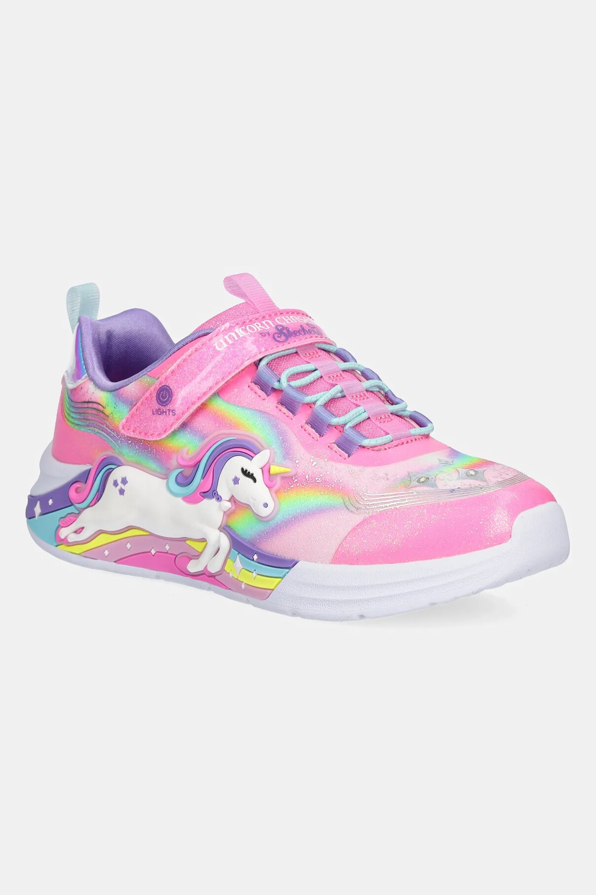 Кроссовки UNICORN CHASER Skechers, розовый — фото 2