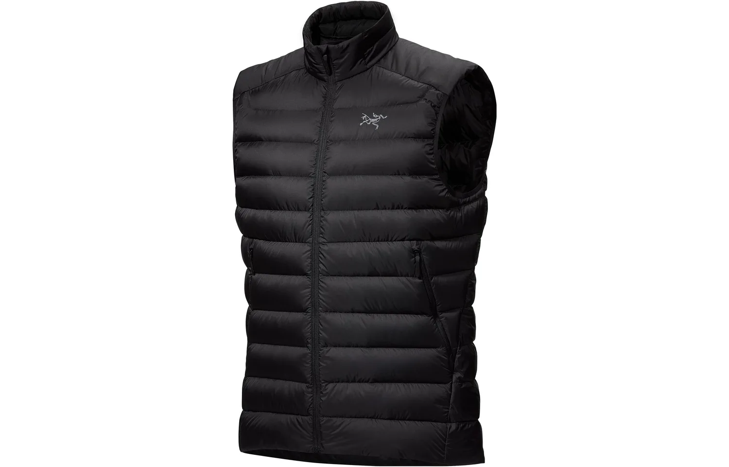 Утепленная жилетка с вышитым логотипом Arc'teryx, Black Sapphire/Black Sapphire — фото 3