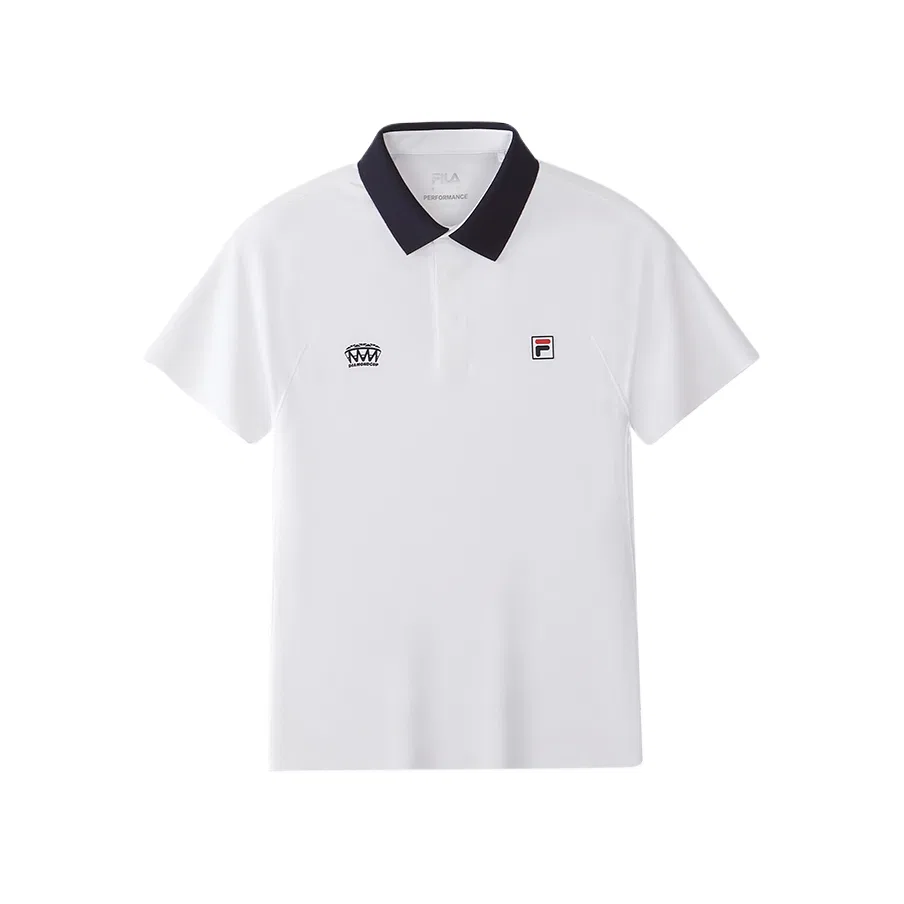 Поло для мальчиков FILA KIDS белый