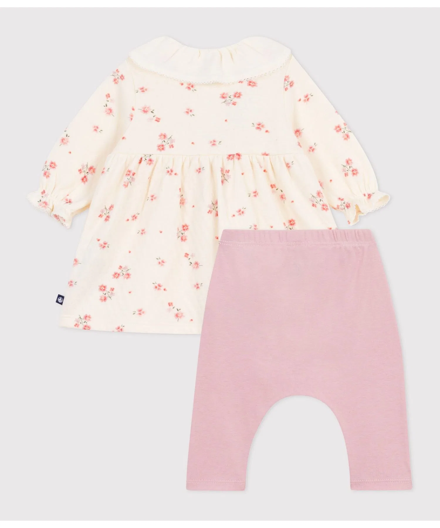 Детский комплект Petit Bateau: платье и леггинсы — фото 3