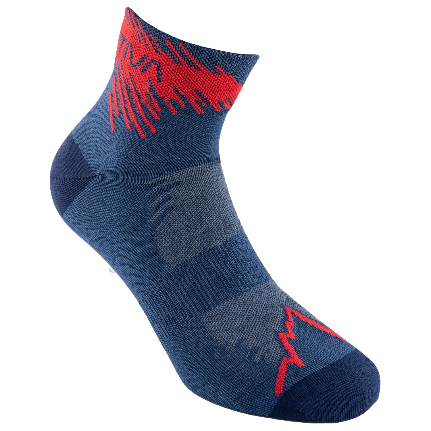 

Носки для бега La Sportiva Fast Running Socks, цвет Deep Sea/Cherry Tomato