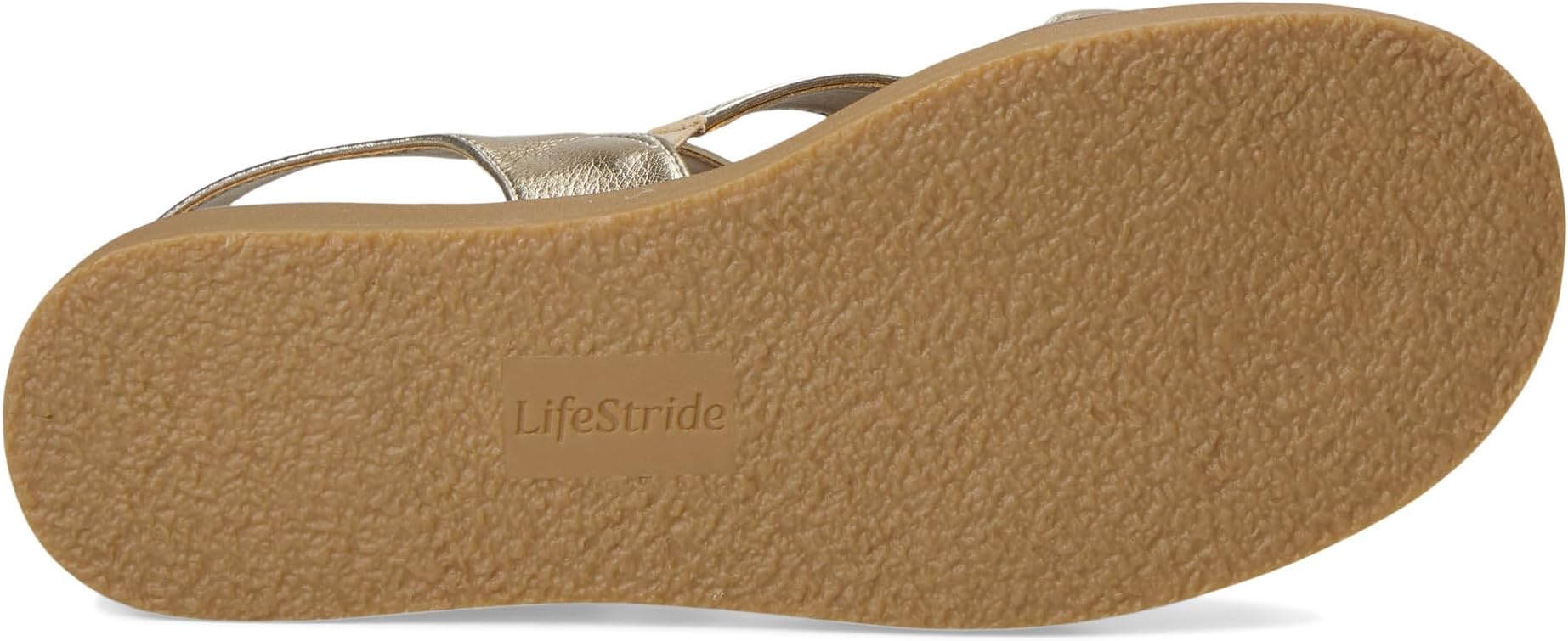 Сандалии LifeStride Waverly Sandals, цвет Gold Faux Leather — фото 3