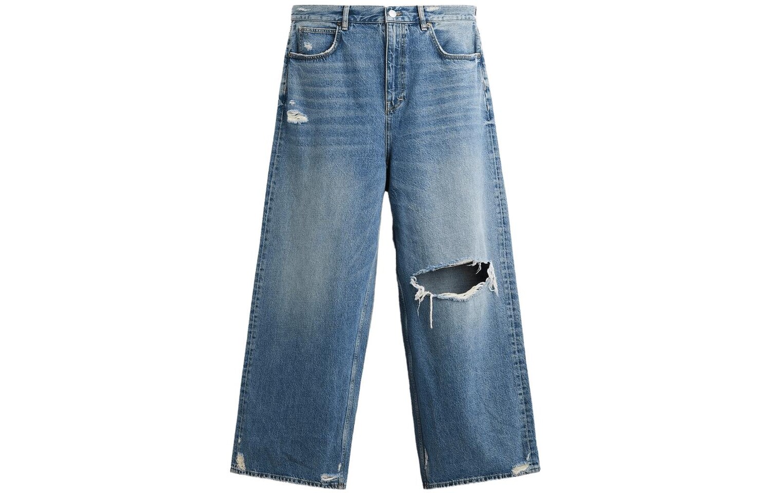 

Джинсы Harry Lambert Co-brand Unisex Dark Blue Zara, темно-синий