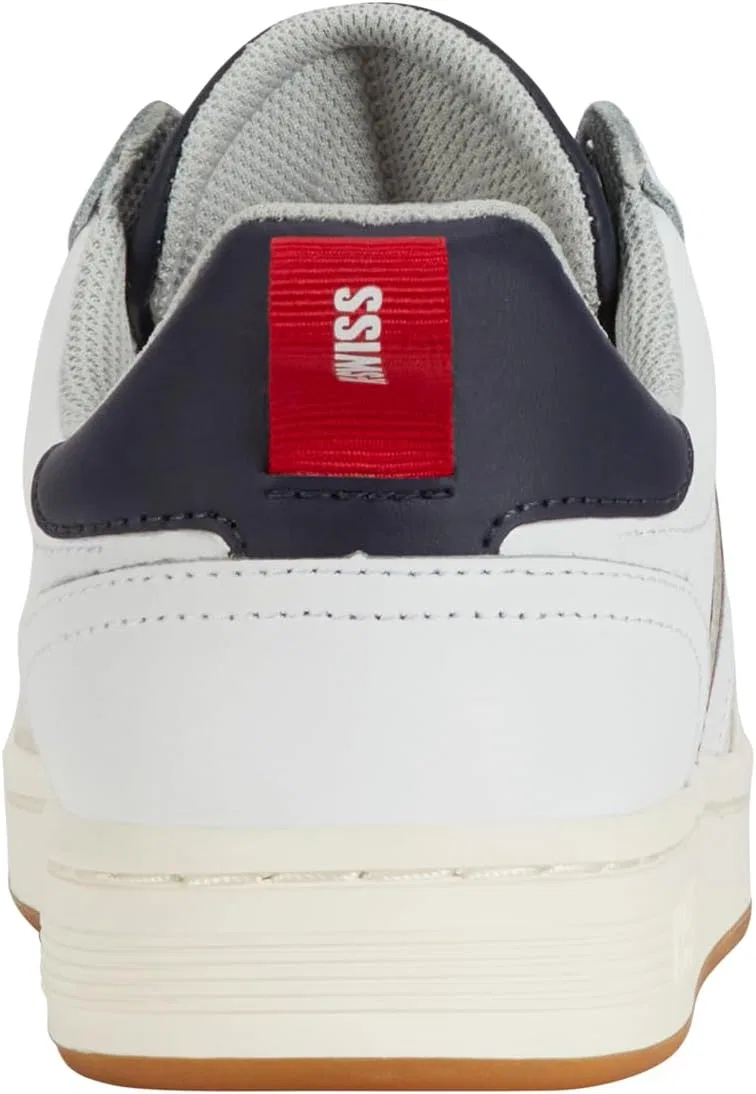 Мужские кроссовки K-Swiss Lozan, White Black Gunetal — фото 3