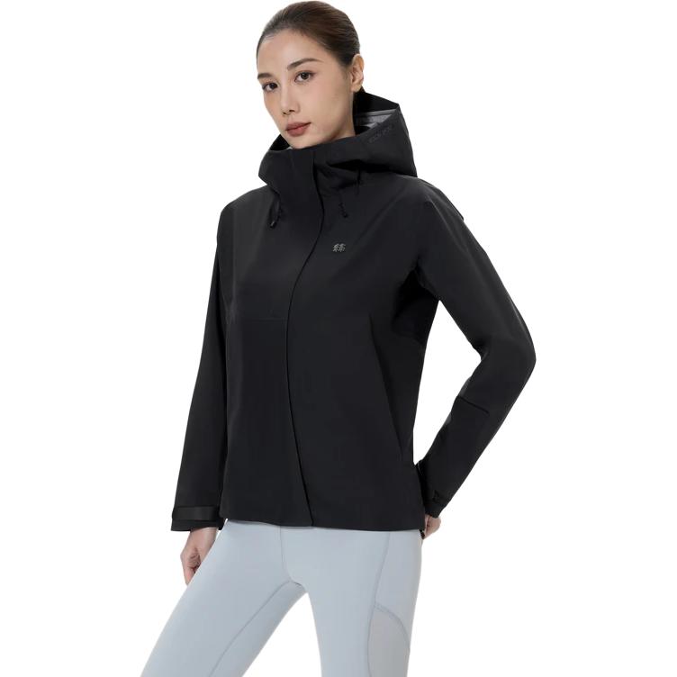 

KOLON SPORT Женская водонепроницаемая ветровка ветронепроницаемая и устойчивая к истиранию, Black BK