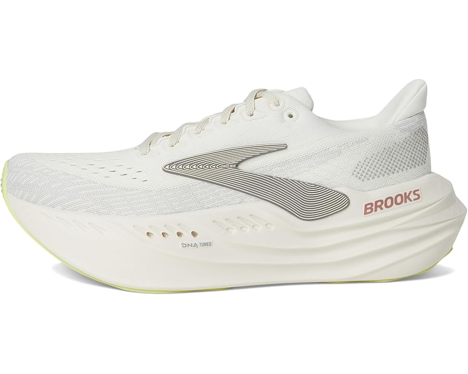 Кроссовки Brooks Glycerin Max, цвет Coconut/Alloy/Rose — фото 4