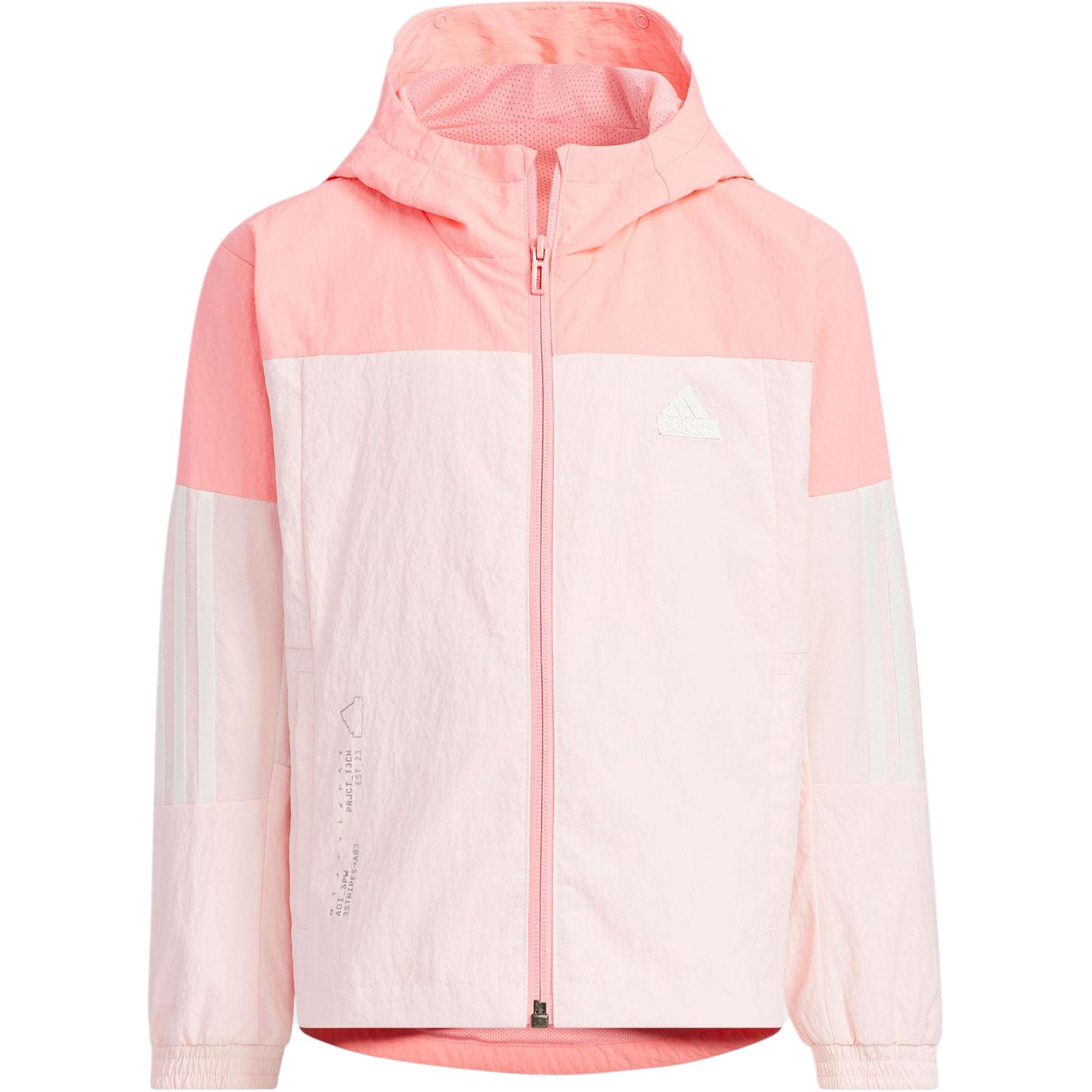 Куртки Пальто Спортивная одежда Розовый/Светло-розовый Дети 3-7 лет Adidas — фото 2