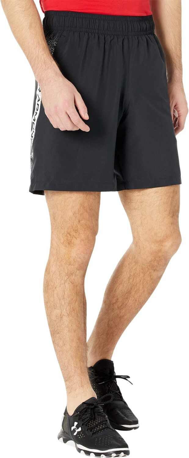 

Тканые шорты с рисунком Under Armour, цвет Black/White