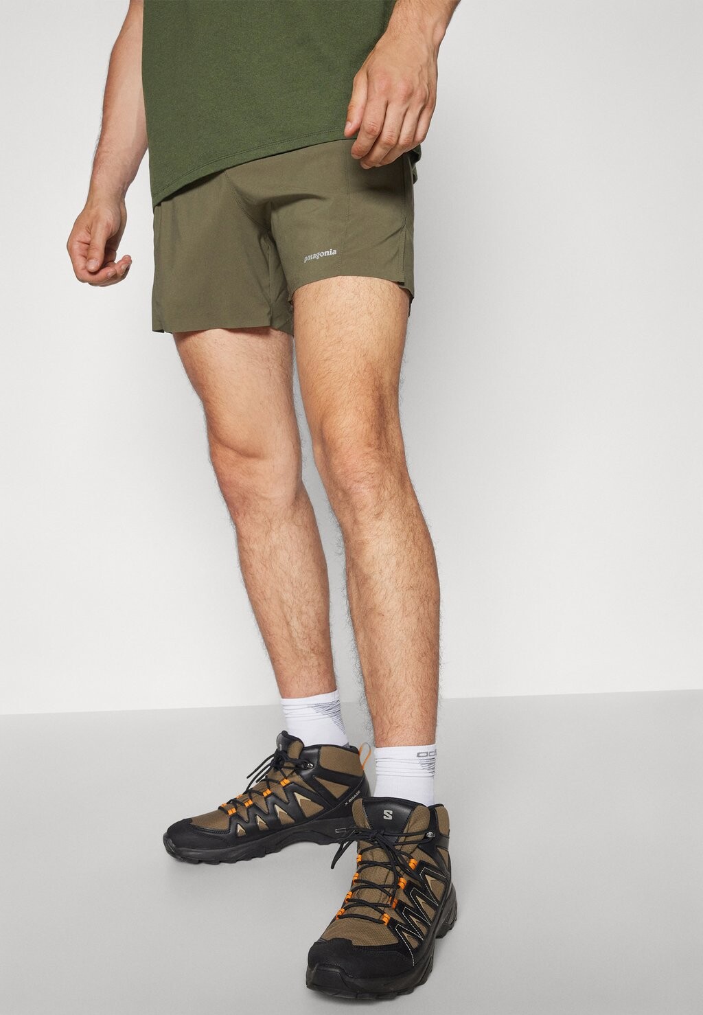 

Спортивные шорты STRIDER PRO SHORTS 5 IN. Patagonia, зеленый