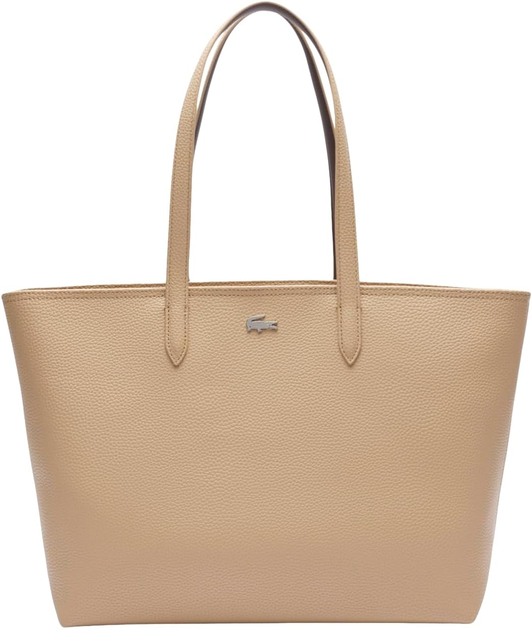 

Lacoste женская сумка-тоут Anna на молнии, Bronze/Cactus, One Size