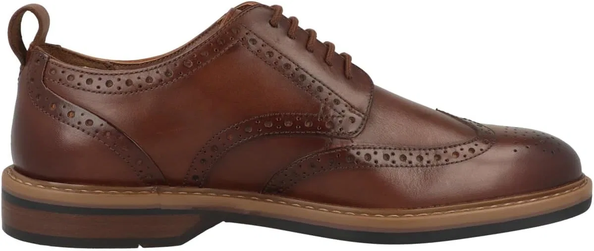 Мужские кожаные ботинки Clarks Aldwin Step, черный, размер 9.5 — фото 3