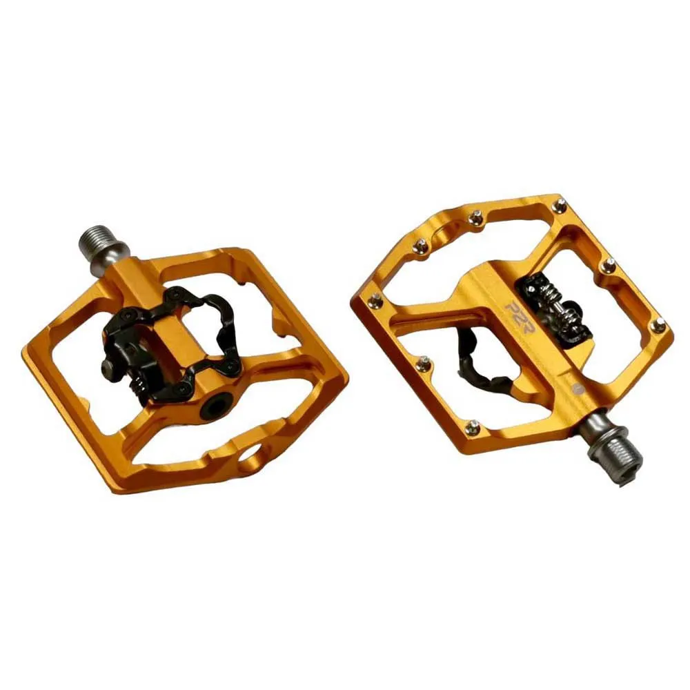 

Педали P2r Flatman 70 SPD, золотой