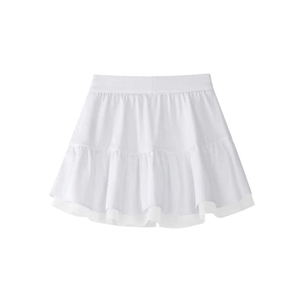 Юбка FILA KIDS Moderate Midi Dress белая — фото 3