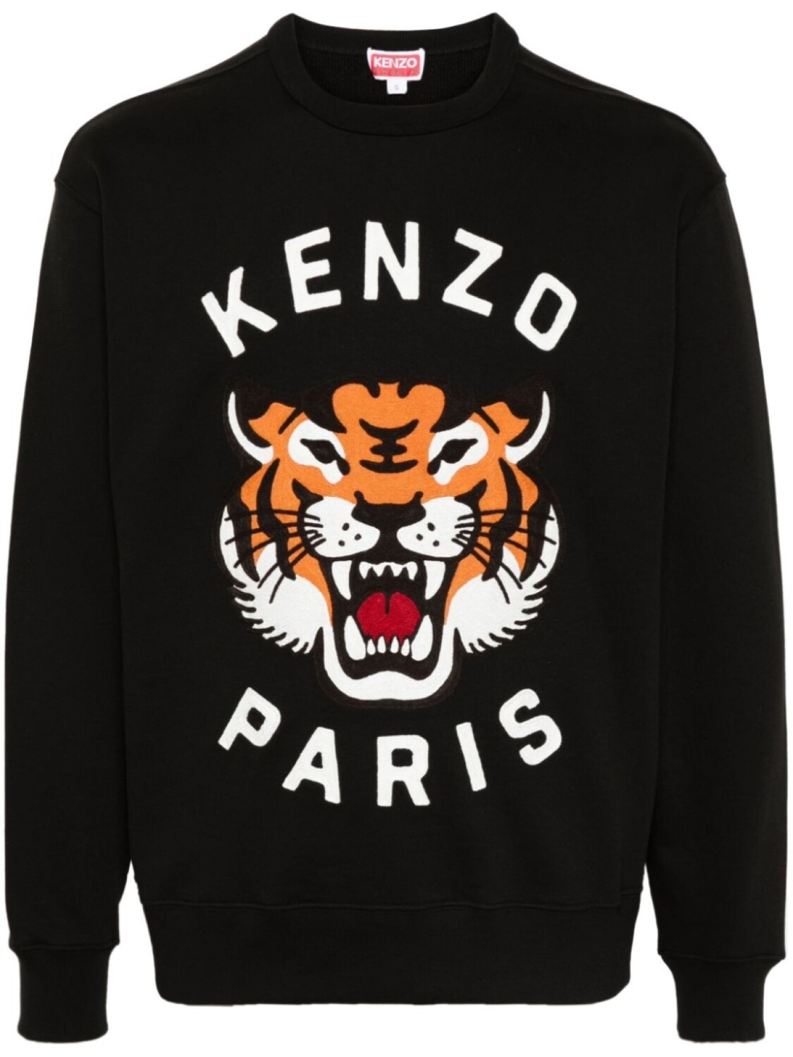 

Kenzo толстовка Lucky Tiger, черный