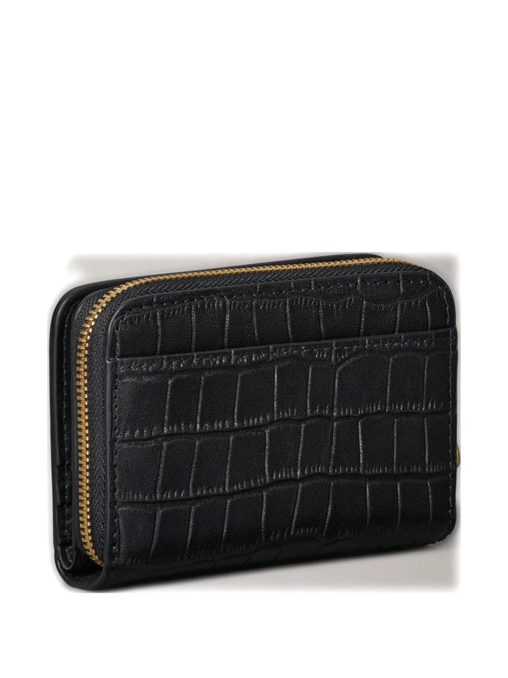 

Кошелек на молнии с тиснением Calvin Klein, черный