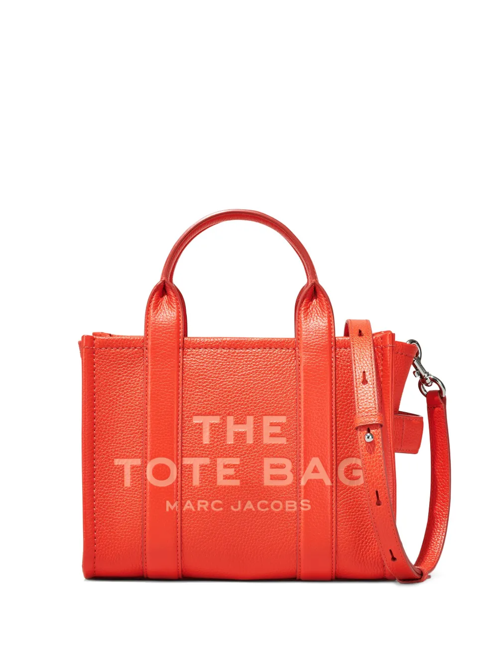 

Маленькая сумка The Leather Tote MARC JACOBS, оранжевый