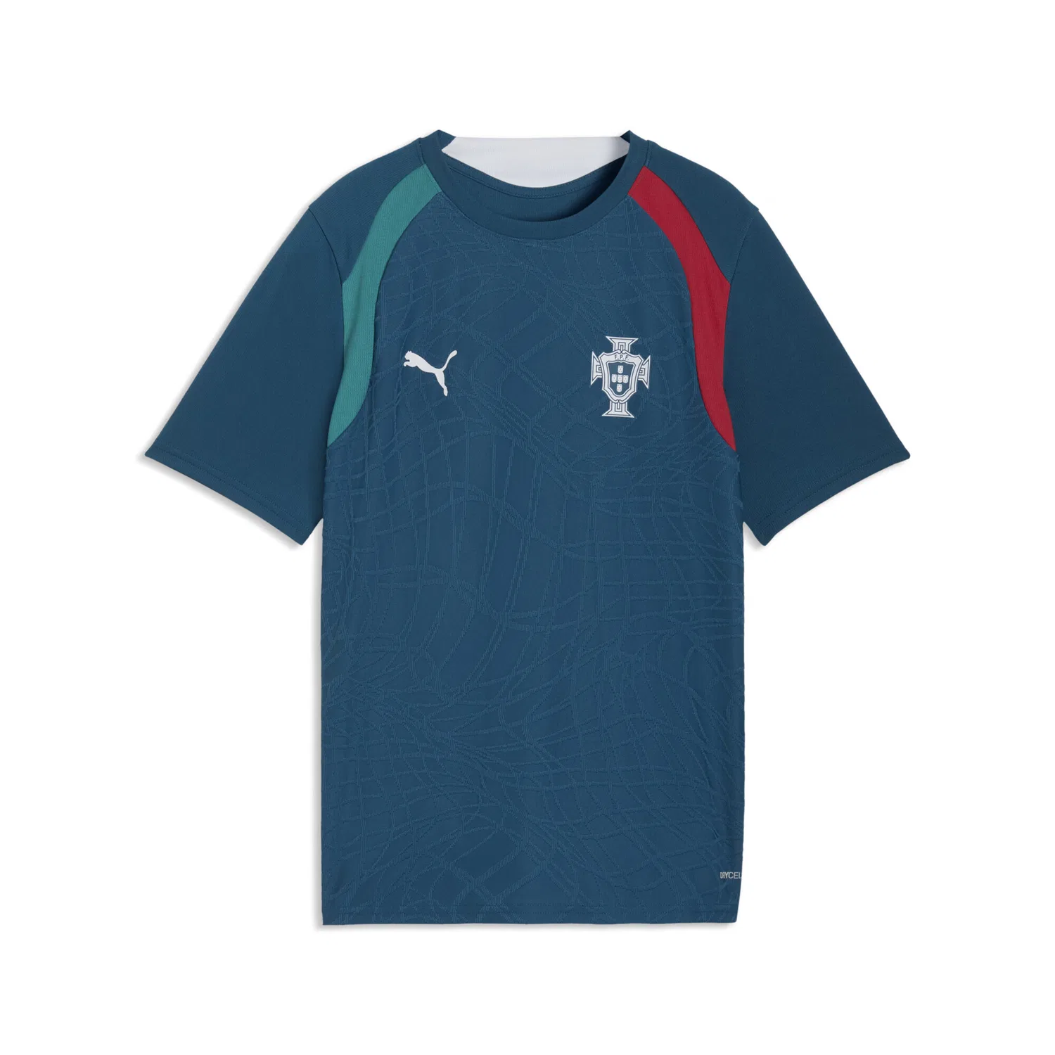 Спортивная футболка 'Португалия' Puma, Cyan Blue