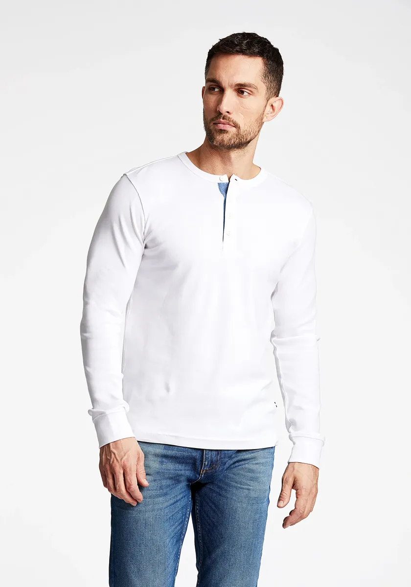 

LINDBERGH Henley Shirt " Lindbergh Henley Shirt", белый