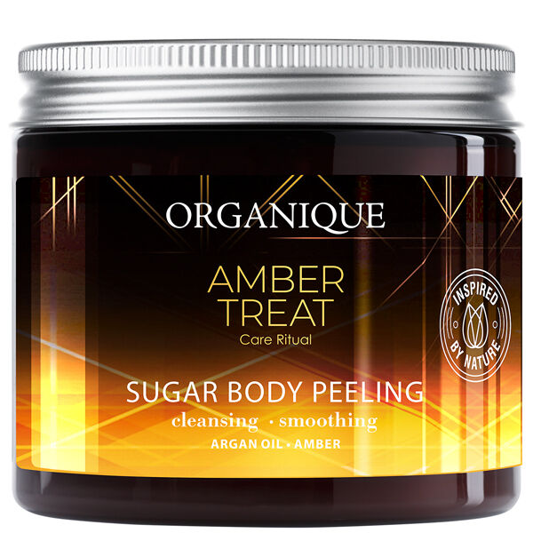 

Сахарный скраб для тела, 200 мл Organique Amber treat