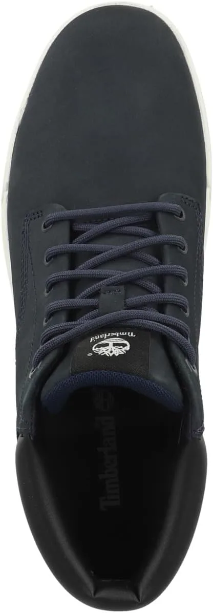 Мужские кожаные кроссовки-чукка Timberland Maple Grove на шнуровке, темно-синий — фото 2