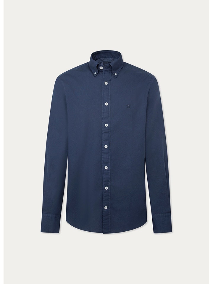 

Рубашка Hackett London, темно-синий