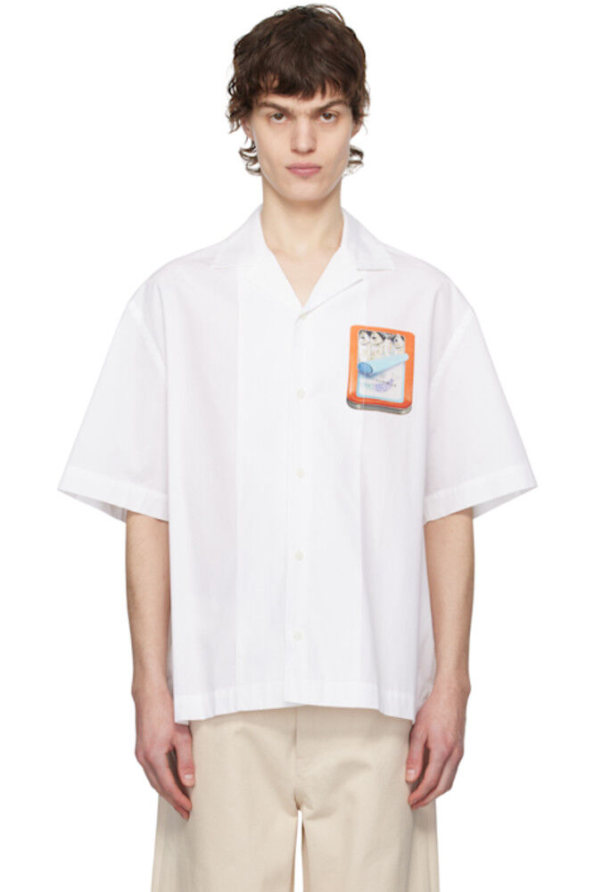 

Белая рубашка La Croisière 'The Jean' JACQUEMUS