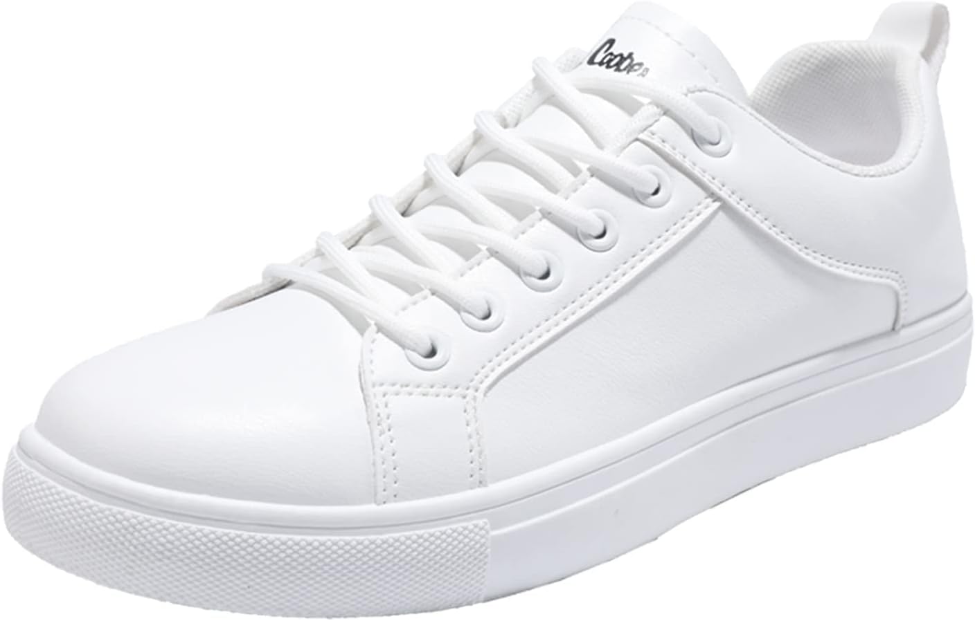 

Мужские белые повседневные высокие кеды BORAMAX из ткани