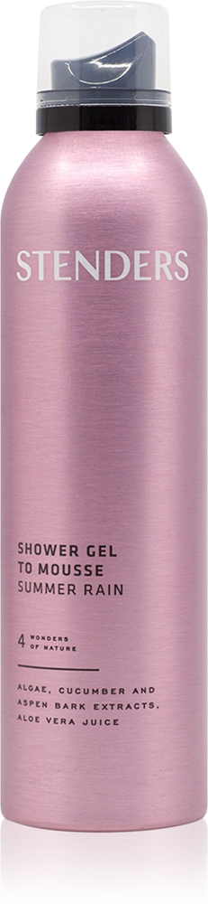 

Гель-Мусс с летней тропической пеной для душа с гелевой текстурой Stenders, 200 мл