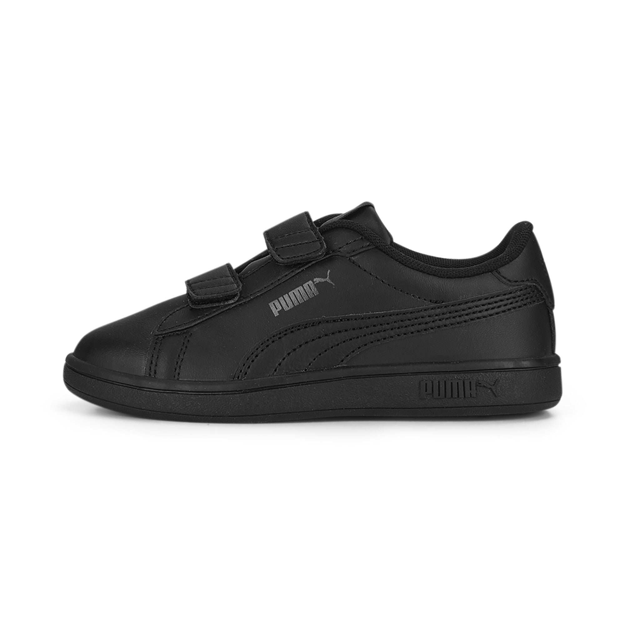 

Кроссовки PUMA Smash 3.0 Leather V, цвет black/shadow gray