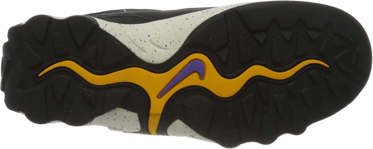 Мужские кроссовки Nike с низким верхом, Black University Gold Psychic Purple — фото 4