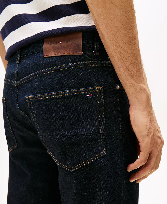 Мужские джинсы Denton Slim-Straight Tommy Hilfiger, черный — фото 3