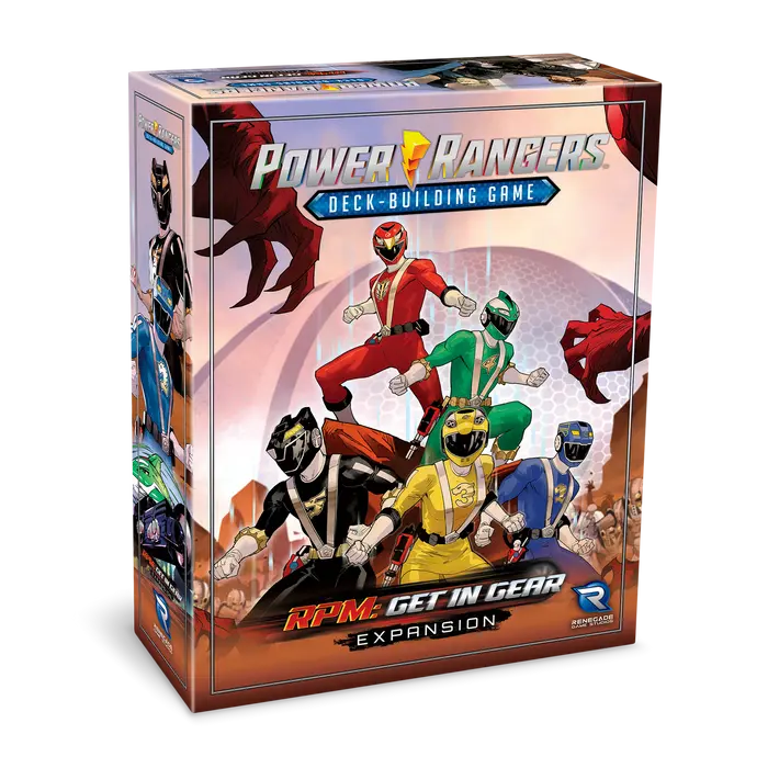 

Настольная игра Renegade Game Studios Power Rangers Deck-Building Game - RPM - Get In Gear Expansion