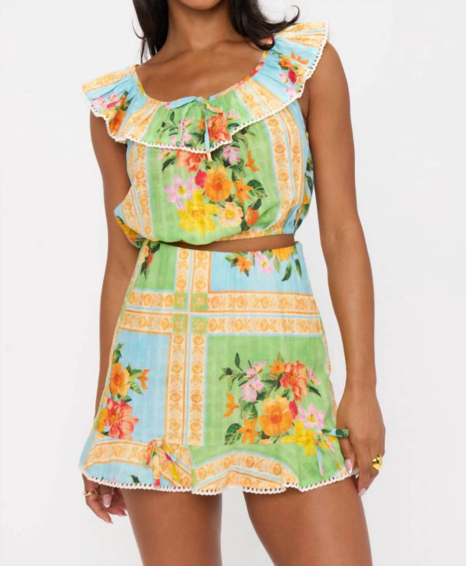 

Carson Top In Country Bouquet Show Me Your Mumu, Country Bouquet