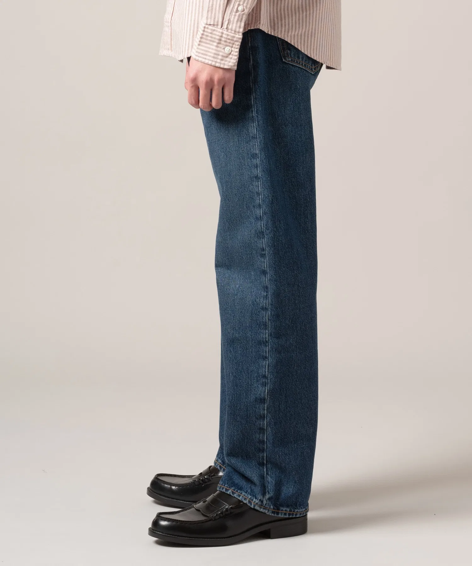 Джинсы Levi's 555™ Relaxed Straight, темно-синие. — фото 2