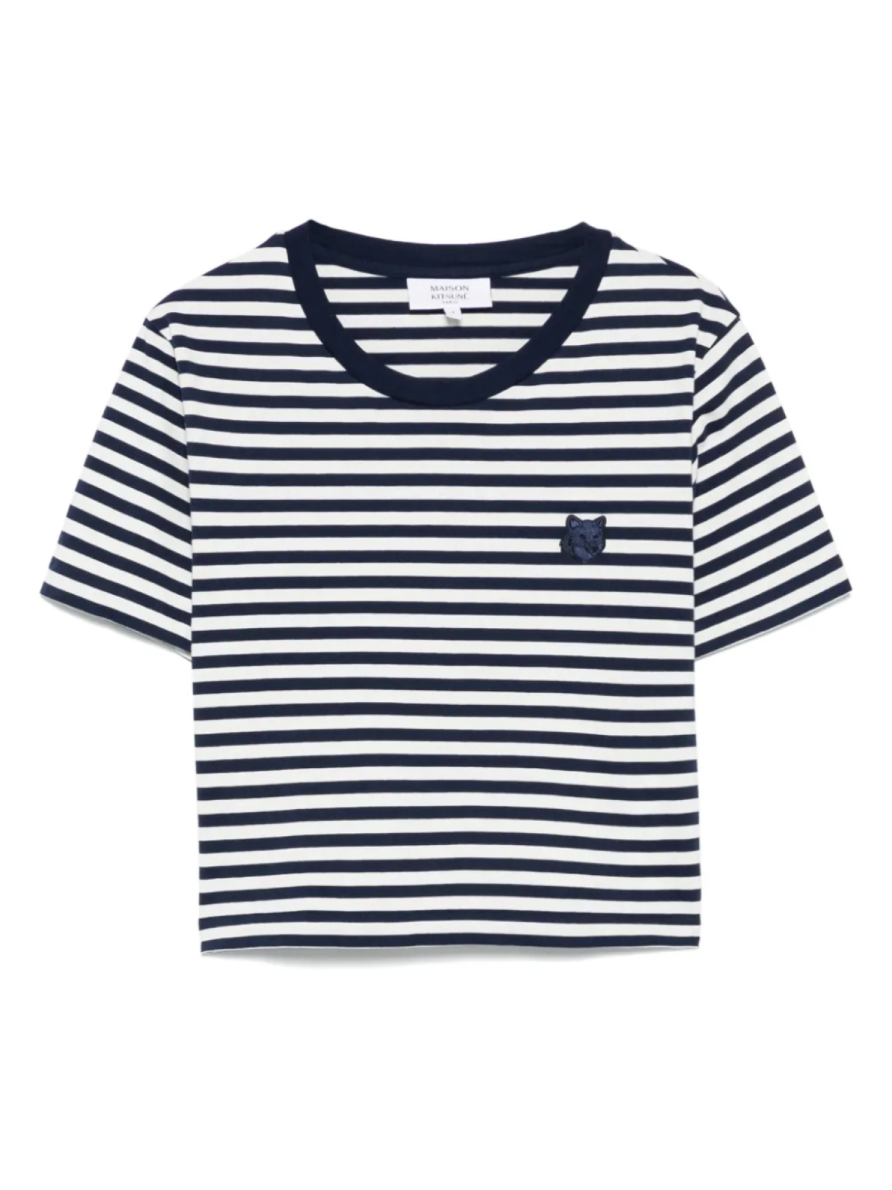 

Футболка Maison Kitsuné с мотивом лисы, синий