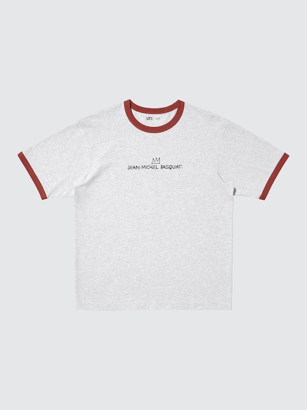 Футболка UT NY Pop Art (Jean-Michel Basquiat) Uniqlo, 02 light grey — фото 4