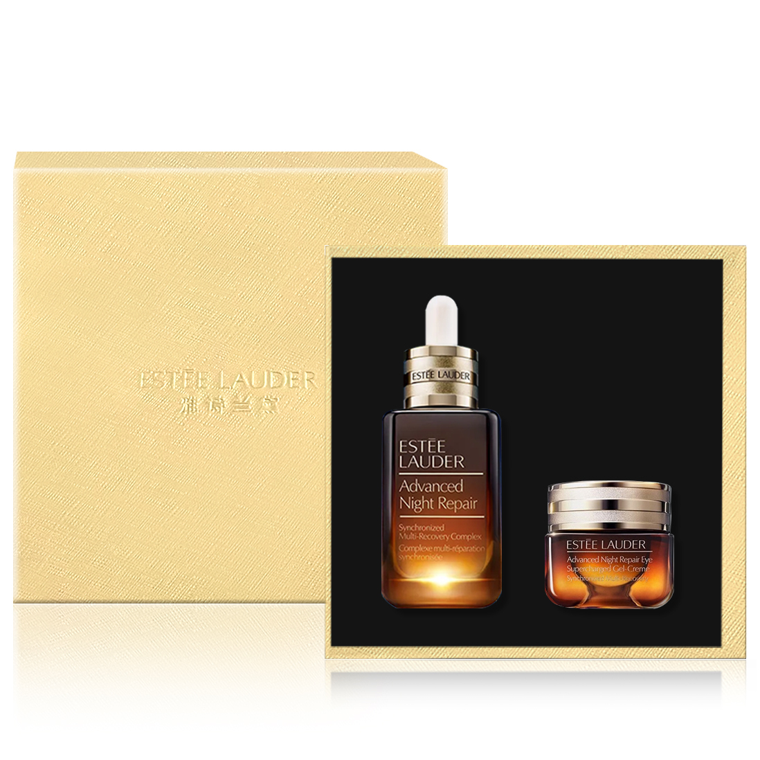 Набор для ухода за кожей Estee Lauder Advanced Night Repair: восстанавливающая сыворотка, 50 мл + крем для век, 15 мл — фото 3