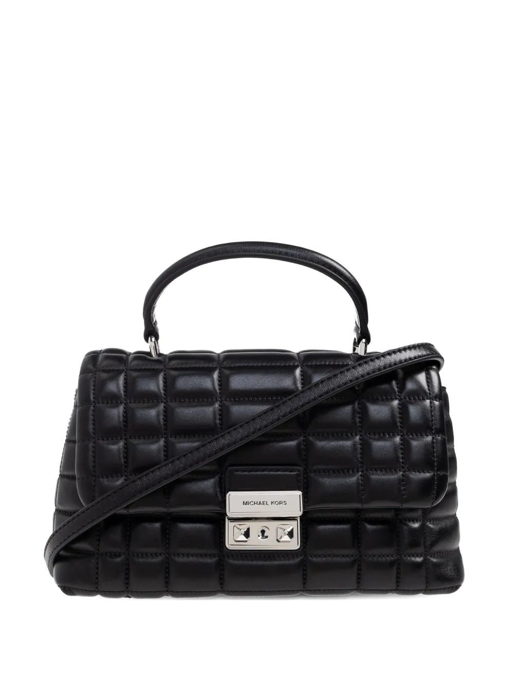 

Стеганая сумка через плечо с верхней ручкой Michael Michael Kors, черный