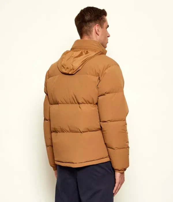 Пуховая куртка regular fit Lacoste, бежевый — фото 3