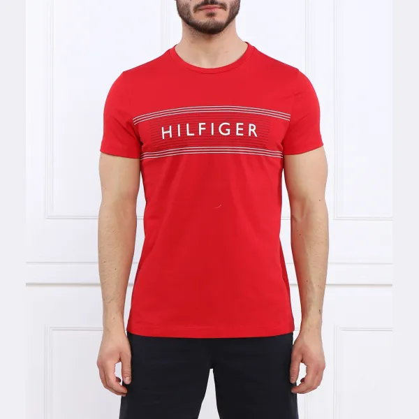 

Облегающая футболка Tommy Hilfiger, красный