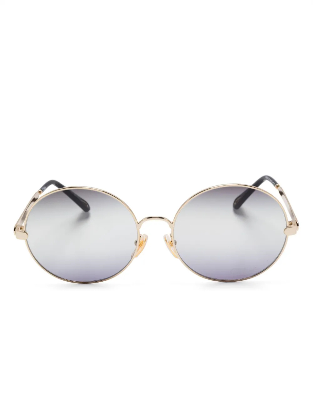

Chloé Eyewear солнцезащитные очки в круглой оправе, золотой