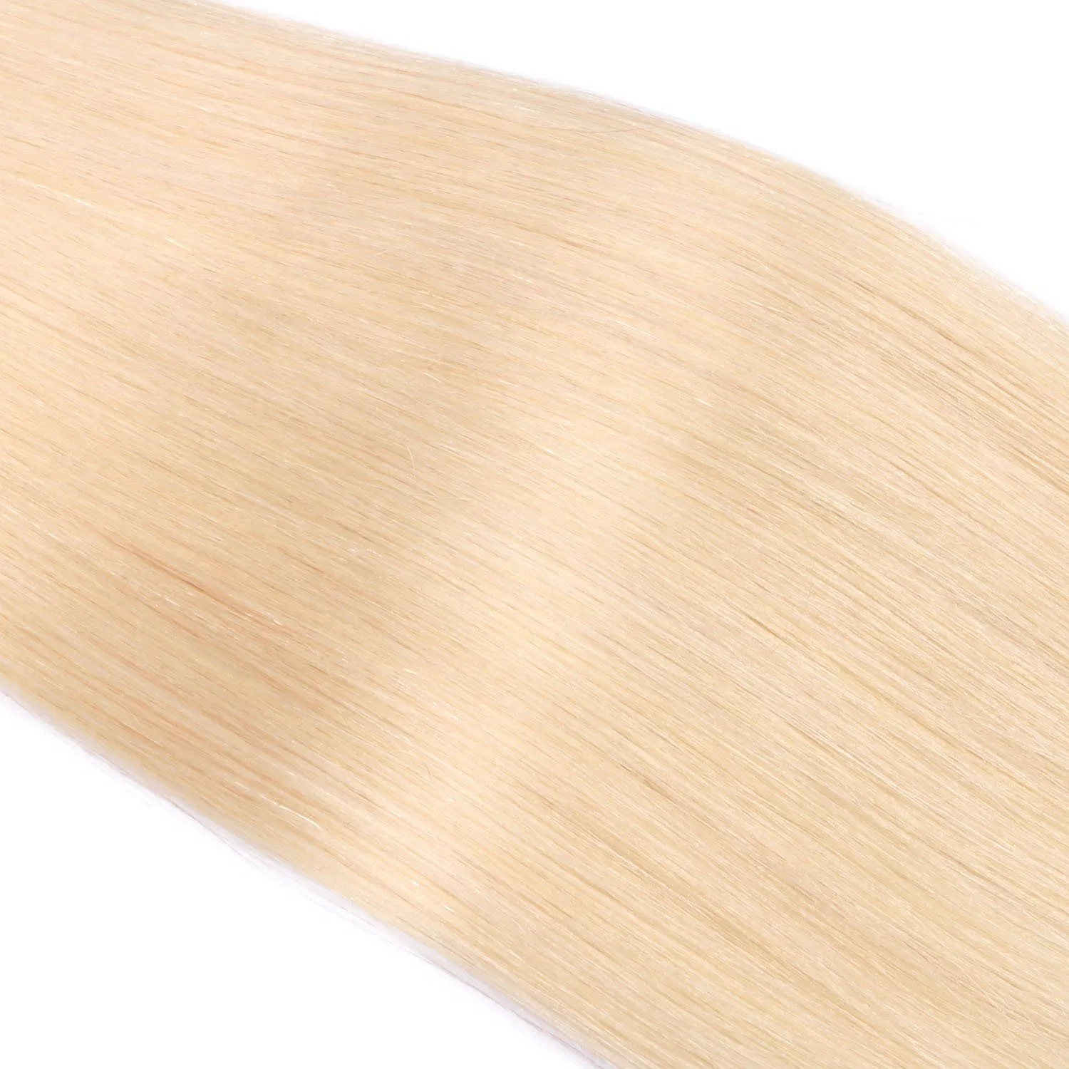 Наращивание волос кератиновое «#613 Light Blonde» от NOVON Hair Extension, 60 см, 50 прядей Haar-Profi — фото 2