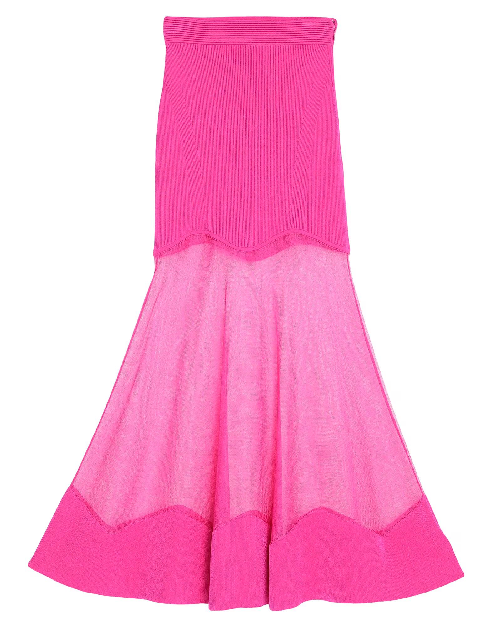 

Юбка макси Mcqueen, фуксия