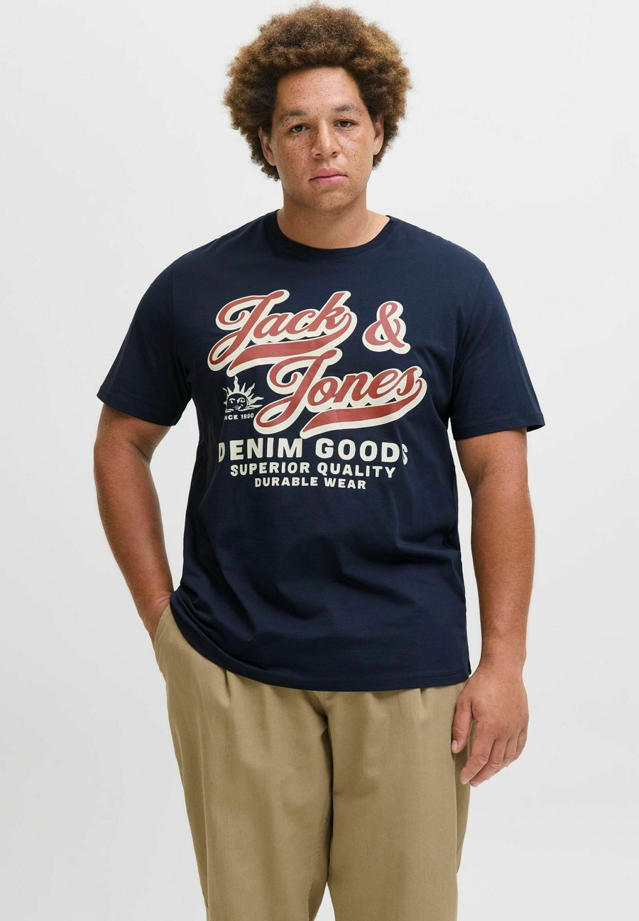 

Футболка Jack & Jones Print T-shirt, Sky Captain/Dark Blue, Синий, Футболка Jack & Jones Print T-shirt, Sky Captain/Dark Blue