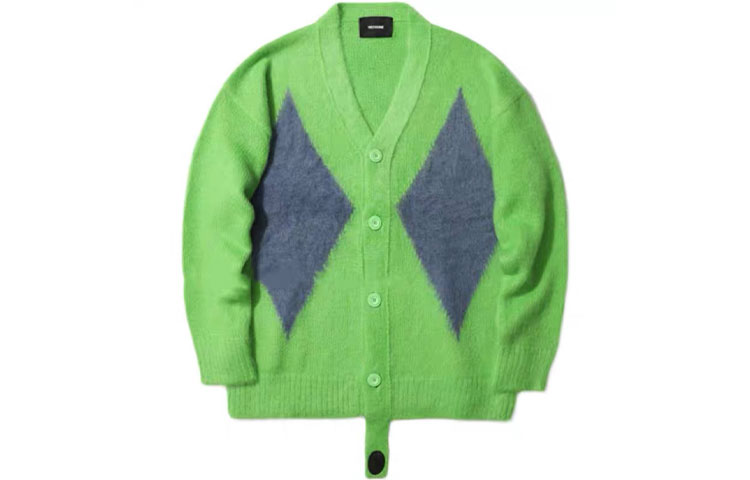 

We11Done Свитер унисекс осень/зима 2020, зеленый