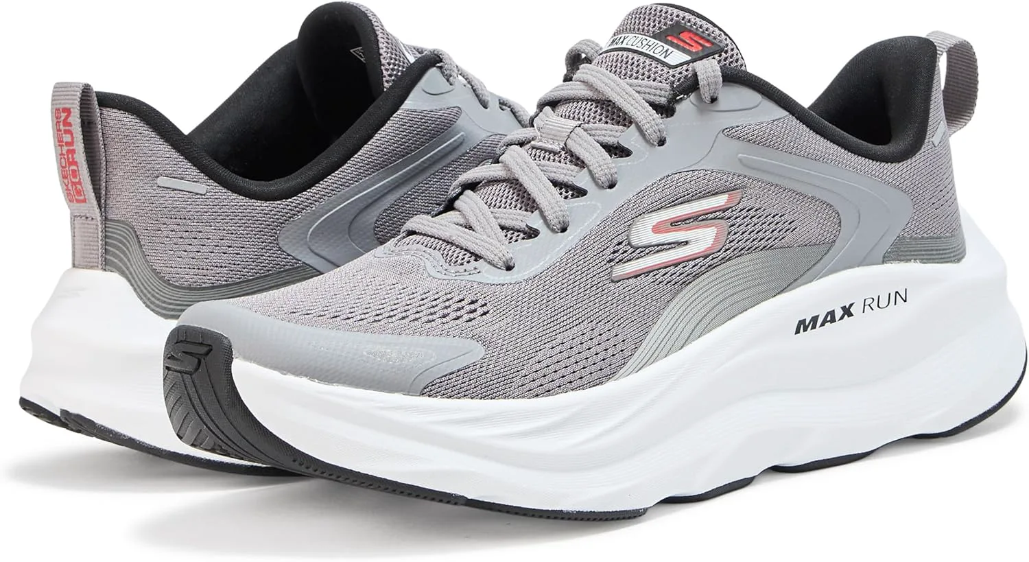 Мужские кроссовки Skechers Max Run Pacewave, серый — фото 3